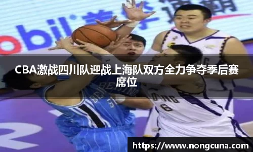 CBA激战四川队迎战上海队双方全力争夺季后赛席位